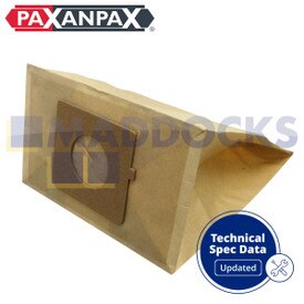 Compatibele papieren zakken VB805 voor LG V3300, Tesco VC108 (pakket van 5)