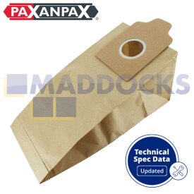 Compatibele papieren zakken VB816 voor Morphy Richards Ultra Light Ecovac (pakket van 5)