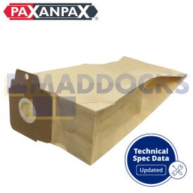 Compatibele papieren zakken VB821 voor Karcher CV30 (pakket van 5)