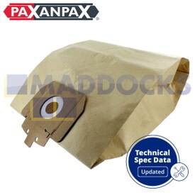 Compatibele papieren zakken VB823 voor Taski Vento 8 (pakket van 5)