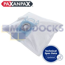 Compatibele SMS-zakken VB827 voor Bosch type G XXL/G XL' MegaFilt SuperTEX (pakket van 5)
