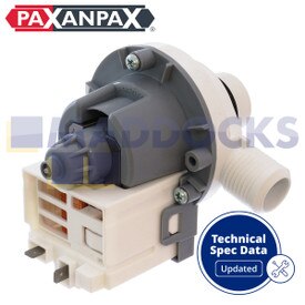 Compatible for AEG, Arthur Martin, DeDietrich, Electrolux, Frigidaire, Moffat, Tricity Bendix, Zanussi EW, FJ, FL Series Drain Pump Base & Filter Housing Assembly (49057)