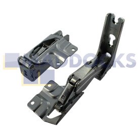 Originele door Hettich geproduceerde onderste en bovenste deurscharnierset voor meerdere modellen BSH Group: Bosch, Neff, Siemens (3704 5.0 en 3306 5.0 / 3307 5.0)