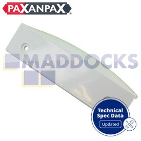 Compatibele witte plastic deurhendel voor BSH Bosch GSD, GSL, KTL, KTR