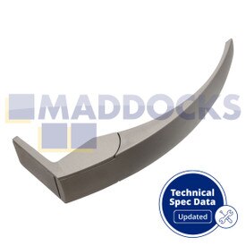 Compatible for Miele K8, KD, KF, KT, F4, FN Series Silver Fridge Freezer Door Handle