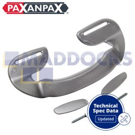 Universele zilver plastic hendel voor koelkast/vriezer