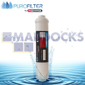 Compatibel waterfilter type WF22 (Universele 1/4" drukbevestiging DD-7098, GXRTQR, SXS, BL-9808, DA29-10105J HAFEX/EXP, USC100-type van Purofilter, merkvoering)