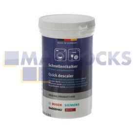 Origineel ontkalkingsmiddel van BSH voor wasmachines en afwasmachines (250 g)