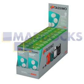 Origineel BSH-mulitpakket (16 stuks) met TCZ6004 Tassimo-ontkalkingstabletten (4 x tabeltten per pakket = 2 x ontkalkingsbehandelingen)