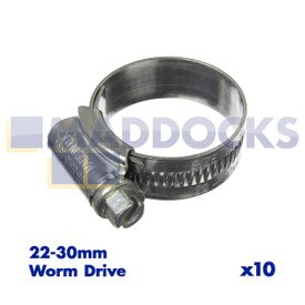 Originele Jubilee-klem 22 mm - 30 mm (pakket van 10)