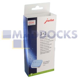 Echte originele Jura ontkalkingstabletten (pak van 9)