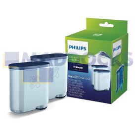 Genuine Original Philips Saeco 'CA6903/22 Aqua Clean' Type Coffee Machine Water Filter Cartridges (Pack of 2)