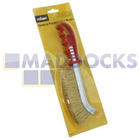 Echte originele Rolson Tools geplooide staalborstel voor algemeen gebruik