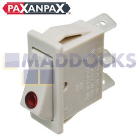 Compatibel voor Dimplex CXL, CXLS, CXT Series Storage Heater On-Off Neon Rocker Switch