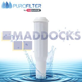 Compatibel met Jura Nespresso, Capresso, Impressa, Avantgarde-serie 'Claris White'-type waterfilter (Purofilter-merk)