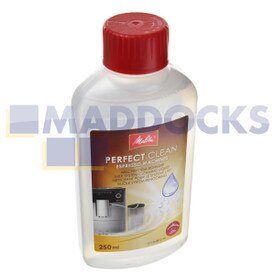 Echte, originele Melitta 'Perfect Clean' Espresso- en melkkoffiemachinesreiniger (250 ml, pak van 1)