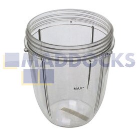 Compatibel voor NutriBullet 600W, 900W type kleine blenderbeker mok (18oz / 500ml)