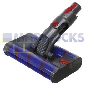 Compatibel met Dyson V7-V15, SV19-serie Multi-Directionele Soft Twin Roller Cleaner Head