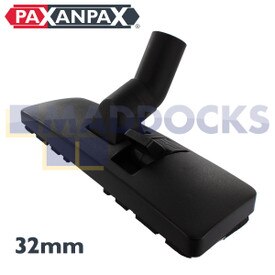 Universele zwart plastic zuigmond met enkel pedaal voor zware toepassingen (32mm x 270 mm)