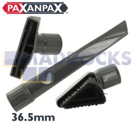 Compatibel voor Sebo Automatic X; C1, C2, C3, 370, 470 Comfort Series Donkergrijze Stofzuiger Tool Kit (36.5mm)