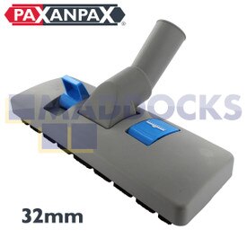 Universele grijs plastic zuigmond met dubbele blauwe pedaal voor het reinigen van vloeren voor Nilfisk (32 mm)