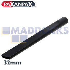 Universele extra lange zwart plastic kierenzuiger (32 x 445 mm)