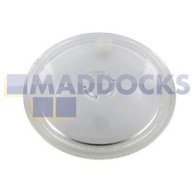Origineel glazen draaiplateau met drie bevestigingspunten voor Whirlpool 6MT, AT, EMC, IL, MAX, MT, MW, TC, UKM, VT (280 mm)