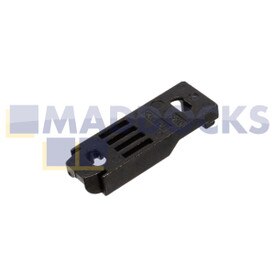 Genuine Original Hettich Universal Linear Mounting Plate With Oblong Hole Height Adjustment (Obsidian Black, Hole Line 20mm x 32mm, For Screwing On, Distance 3.0mm)